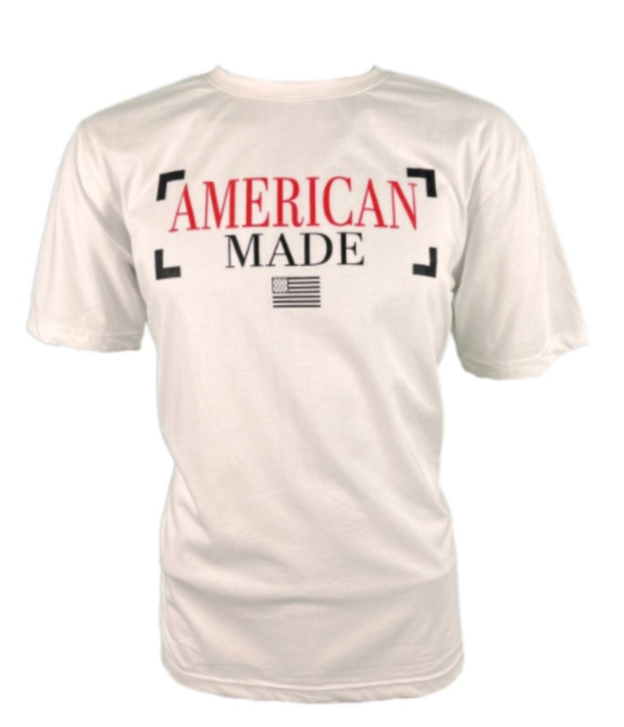AMERICAN MADE T-SHIRT - WHITE - ALPHAunleashed