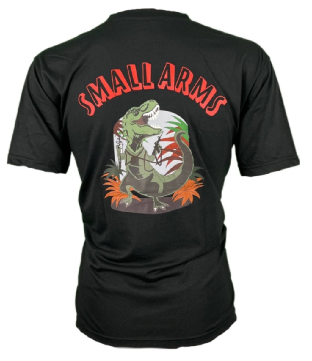 SMALL ARMS 2A FIREARMS TREX SHIRT - BLACK - ALPHAunleashed